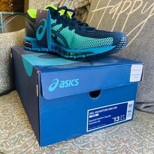 Men’s ASICS Gel tennis shoes NWT